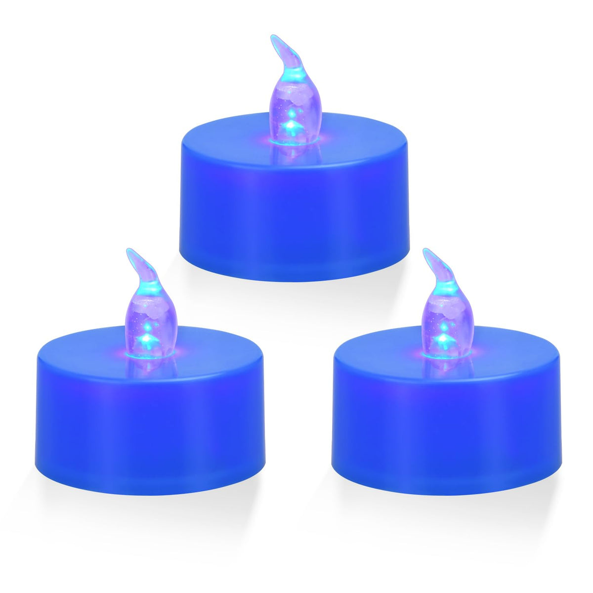 24 Pack LED Tea Lights, Warm White Light, for Decoration