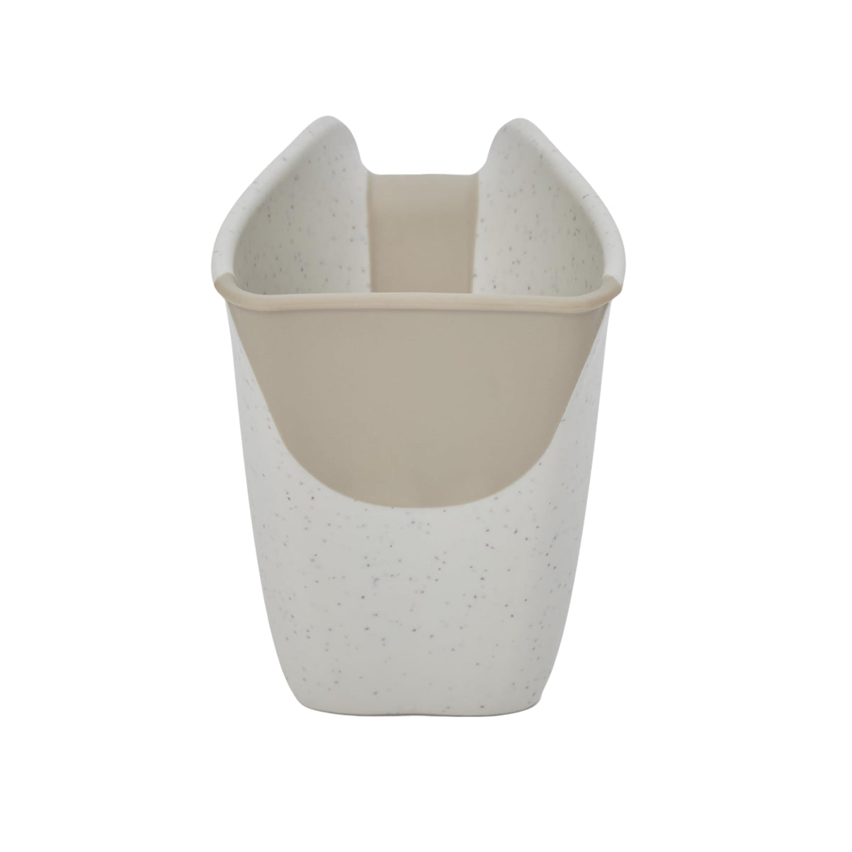 Shnuggle Baby Bath Rinse Cup, Soft Rim Shampoo Rinser and Hair Wash Jug, No Tears Design for Newborn and Toddler Bath Time, Easy Grip Handle, Gentle Washing Accessory, Suitable from Birth. Taupe.