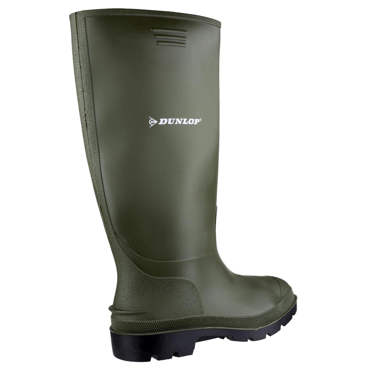 DUNLOP Pricemastor – Classic Waterproof Wellies for Men and Women – Lightweight and CE Certified – Durable PVC Wellies for Work & Leisure – Black – UK Sizes 2.5 to 13