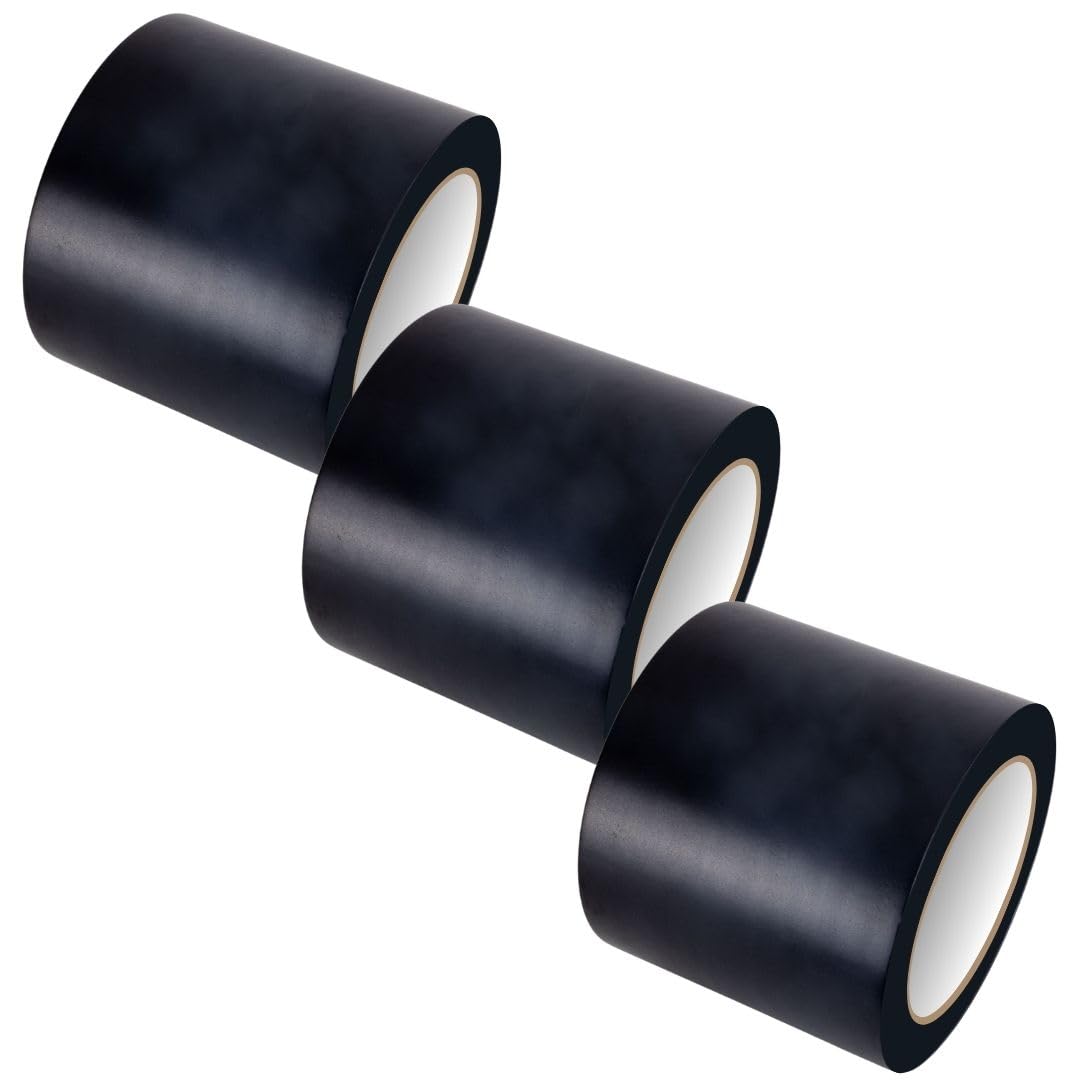 GTSE 50mm x 5m Black Anti Slip Tape, High Traction, Strong Grip Abrasive, Non Skid Tape for Indoor/Outdoor Use, Tread Warning Tape