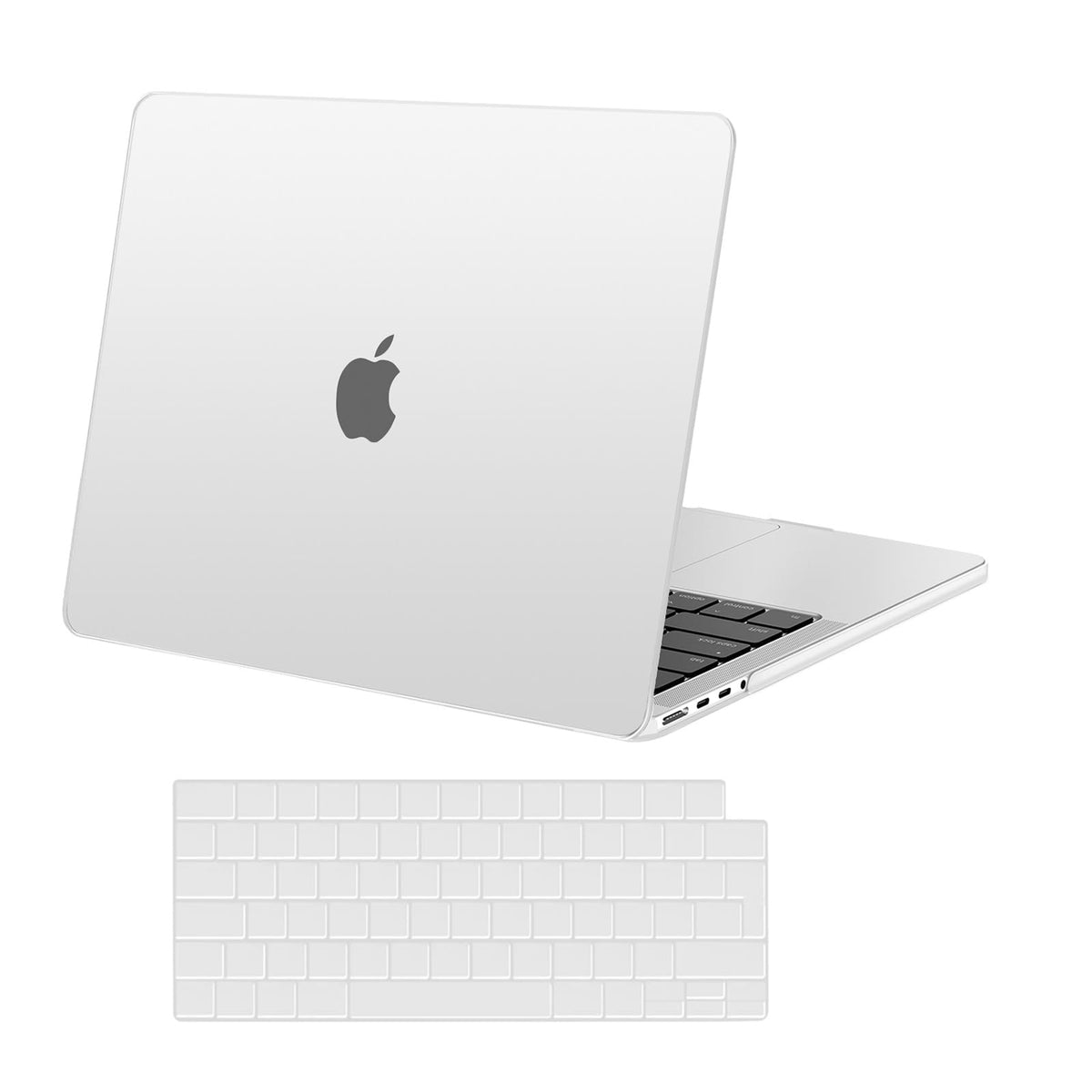 MOSISO Compatible with MacBook Air 13 inch Case M5-M2, Crystal Clear