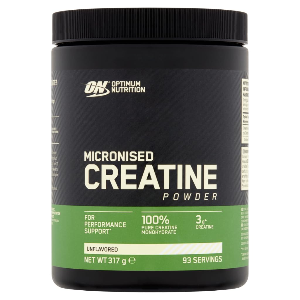 Optimum Nutrition Micronised Creatine Monohydrate Powder, 634g