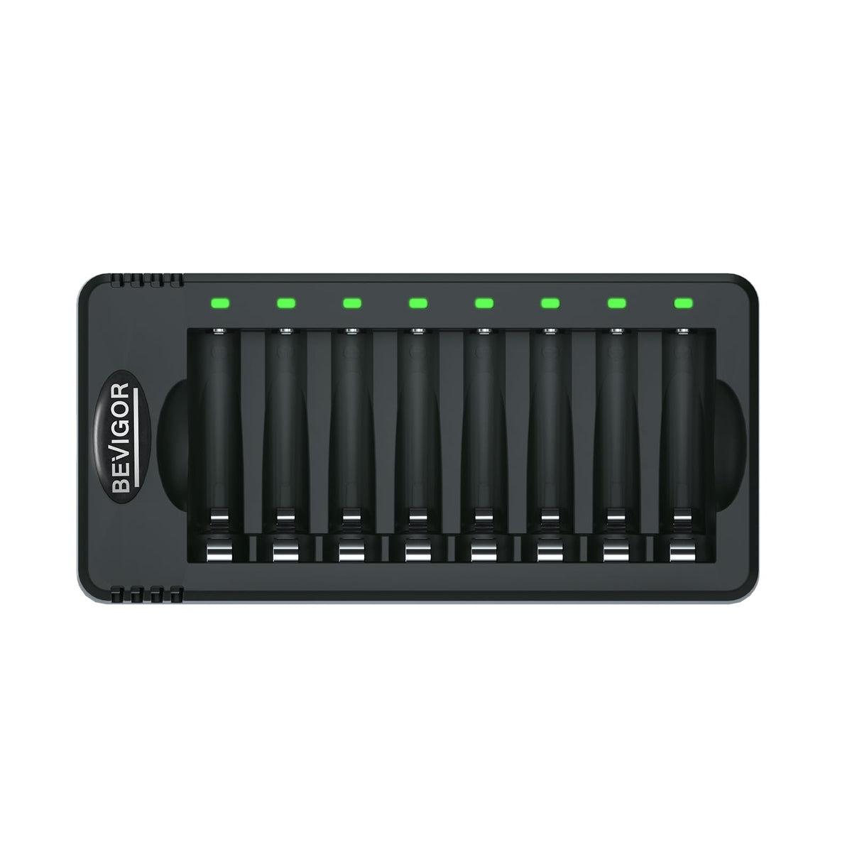 BEVIGOR 16 Slot Battery Charger for AA & AAA Rechargeable Batteries