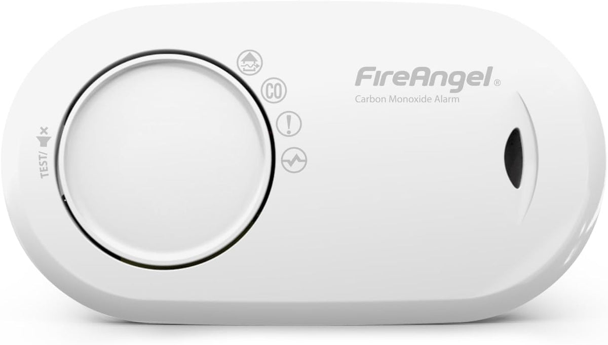 FireAngel FA3820 Portable Carbon Monoxide Detector/Alarm, 10 Year Battery