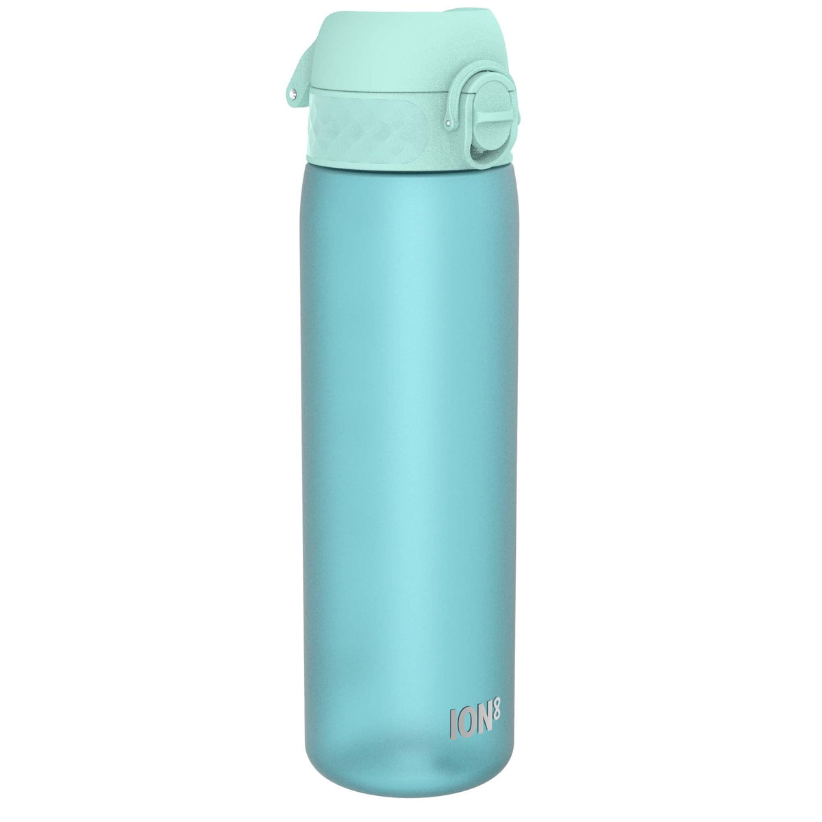 Ion8 Water Bottle, 500 ml/18 oz, Leak Proof, Easy to Open, Secure Lock, Dishwasher Safe, Hygienic Flip Cover, Carry Handle, Fits Cup Holders, Easy Clean, Hot Pink