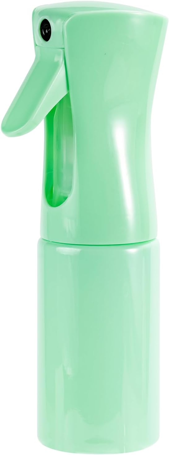 Spray Bottles Continuous Ultra Fine Mist Empty Water Bottles Hairdresser Spray Bottles Salon Hairdresser Hair Tool Water Sprayer (200ML, Mint Green)