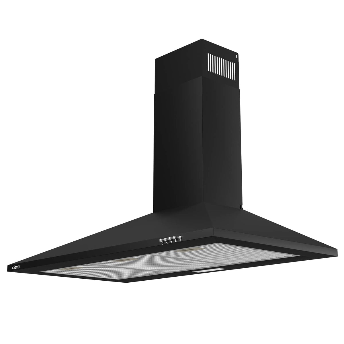 CIARRA 60cm Chimney Cooker Hood, 370m³/h,Ducting & Recirculation,CAS6201A
