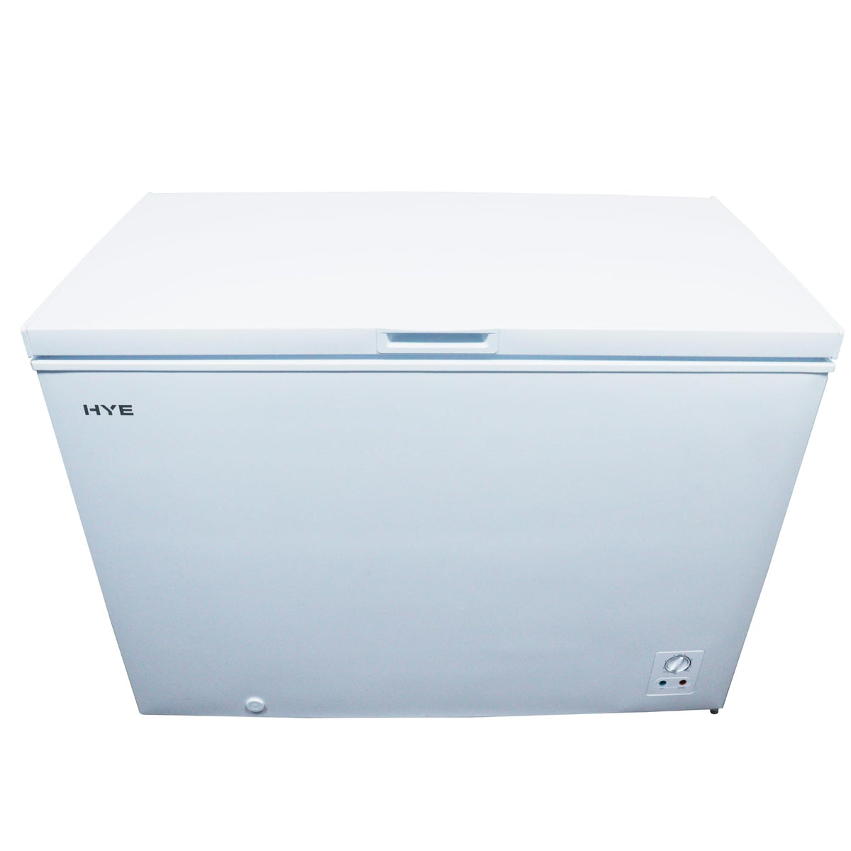 HYE Chest Freezer - 205L Capacity, Freestanding Design, Black