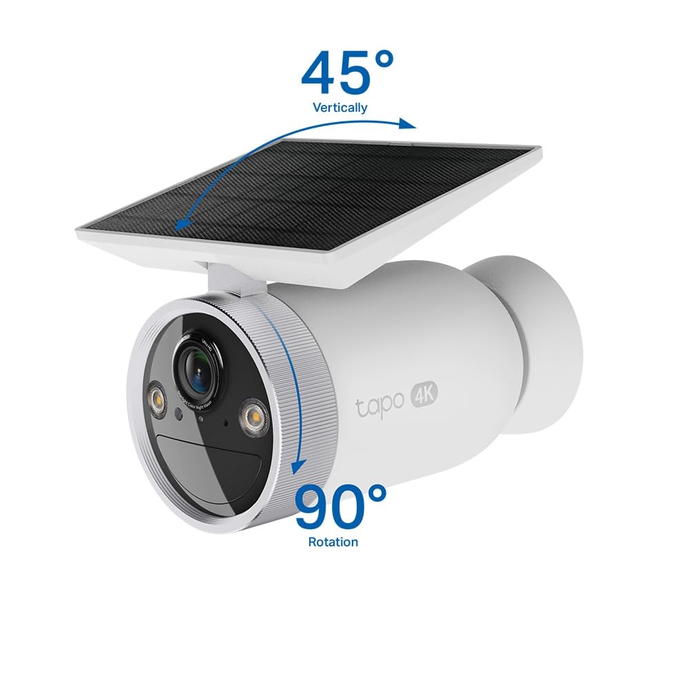 Tapo TC90 KIT 2K 3MP Solar Pan/Tilt Outdoor Security Camera Wireless