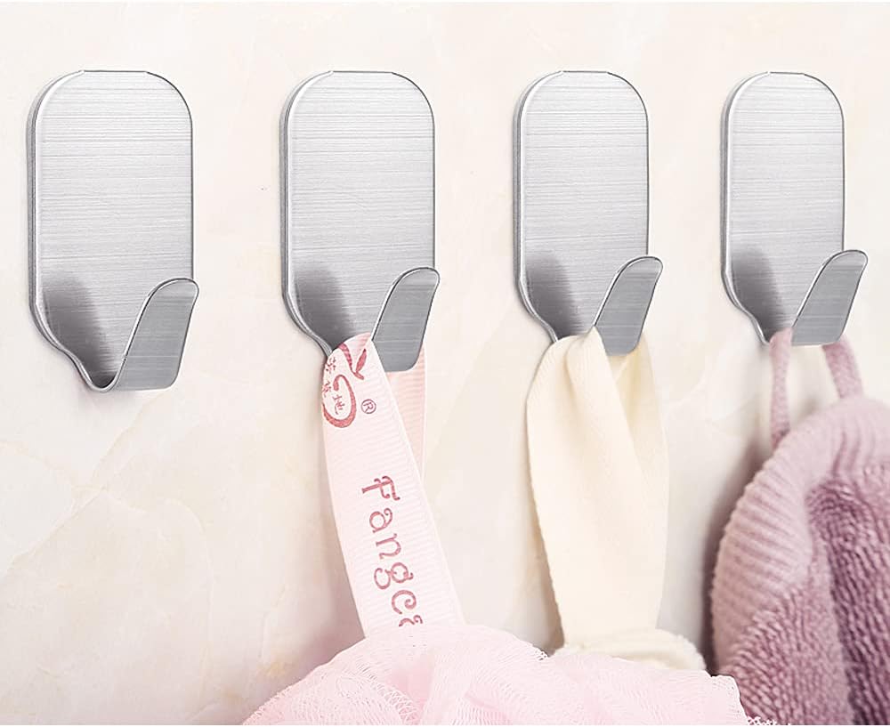 10 Pack Small Sticky Hooks for Hanging