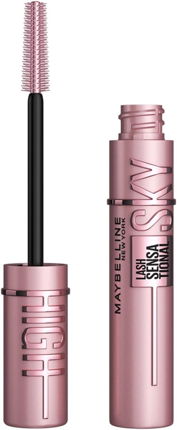 Maybelline Mascara, Lash Sensational Sky High Volumizing Thickening, Black