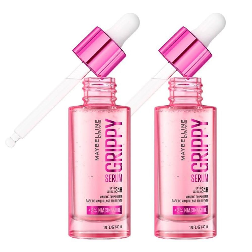 Maybelline Grippy Serum Makeup Primer Up To 24H Wear Plumps & Hydrates Skin