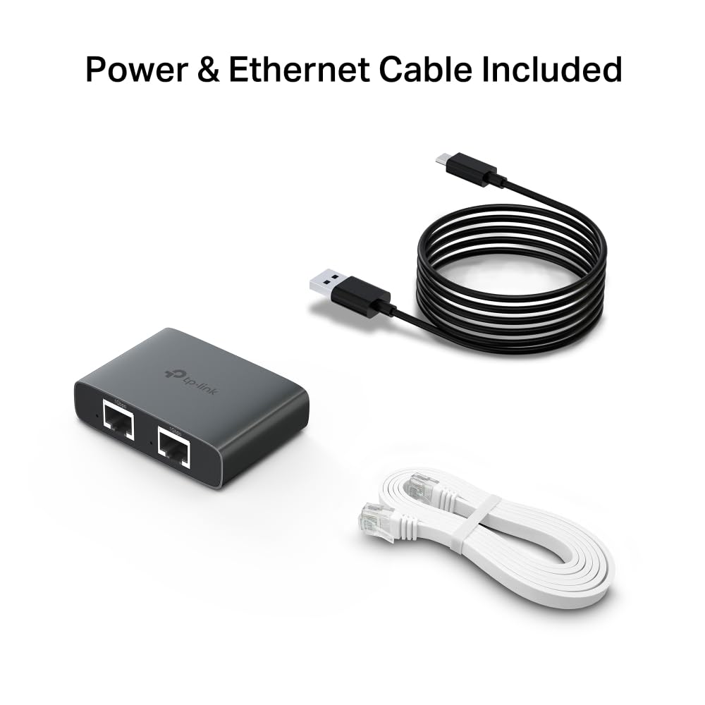 TP-Link EH210 Ethernet Splitter, 1 to 2 Gigabit Network Switch