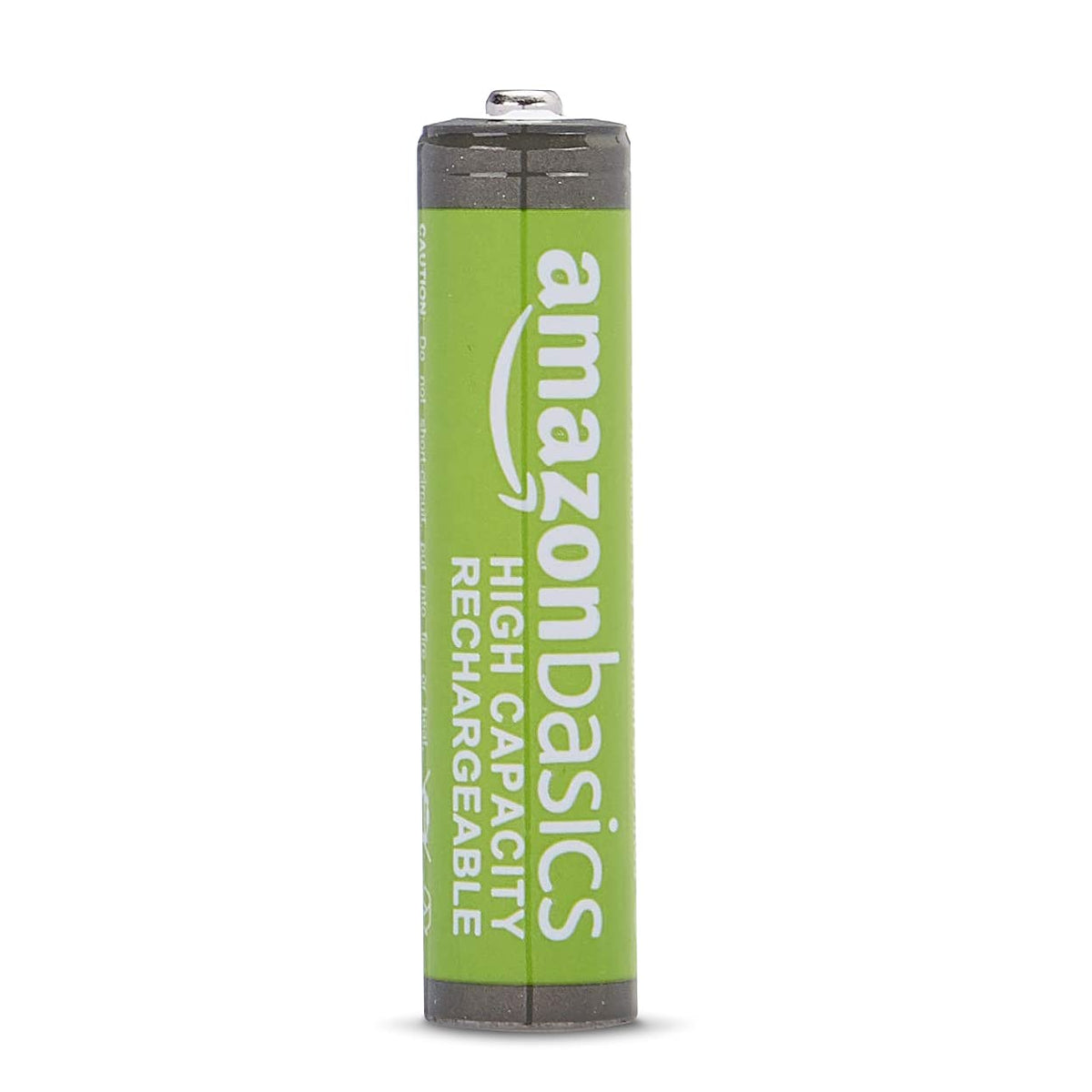 Amazon Basics 8-Pack Rechargeable AAA NiMH High-Capacity Batteries, 850 mAh, 1.2V, Recharge up to 500x Times, Pre-Charged