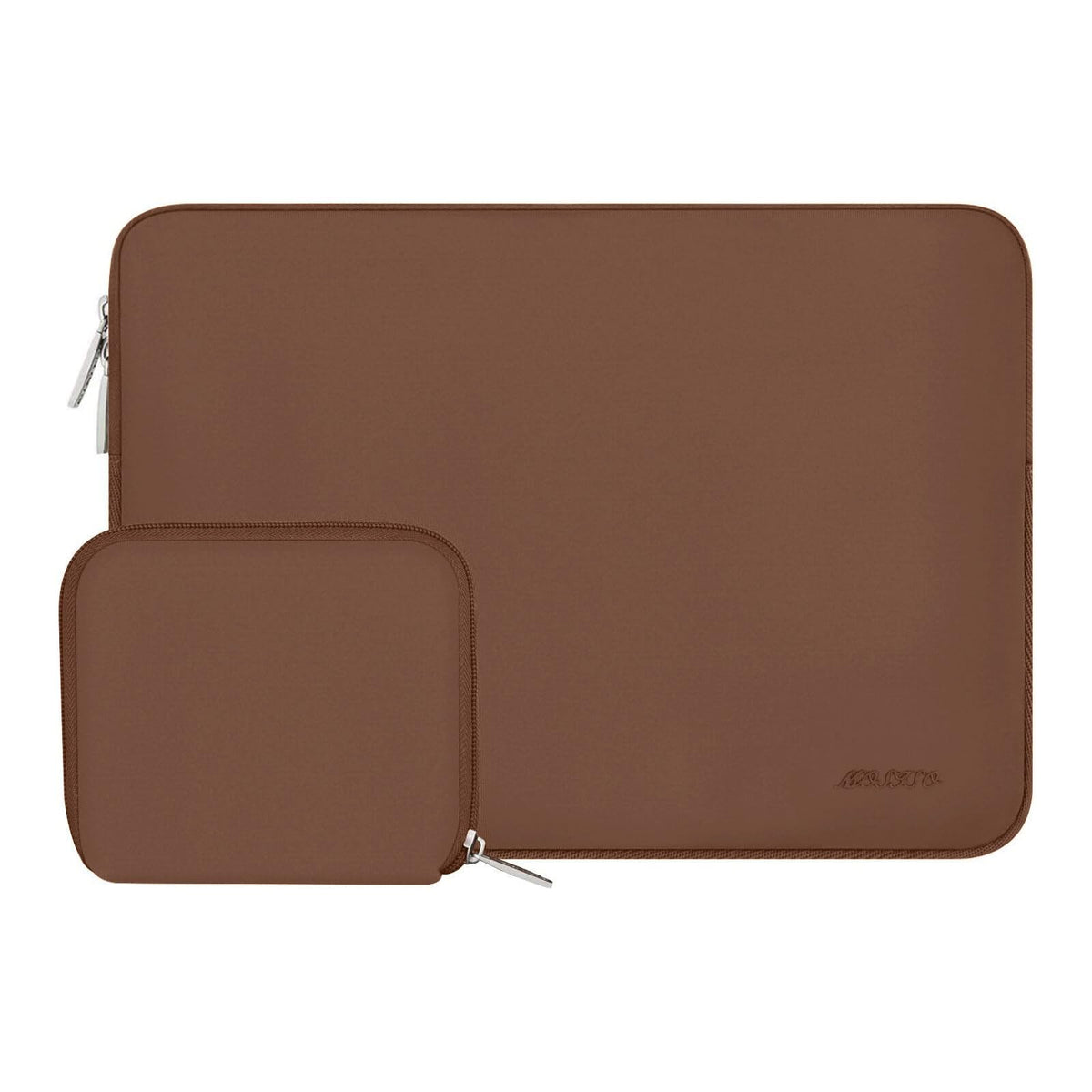MOSISO 13 inch Laptop Case Neoprene Sleeve with Small Bag,Dusty Rose
