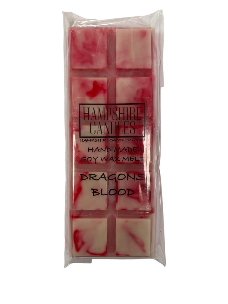 Dragons Blood Wax Melts | Strong Scented | Soy Wax | Handmade Snap Bar | (1 Bar)