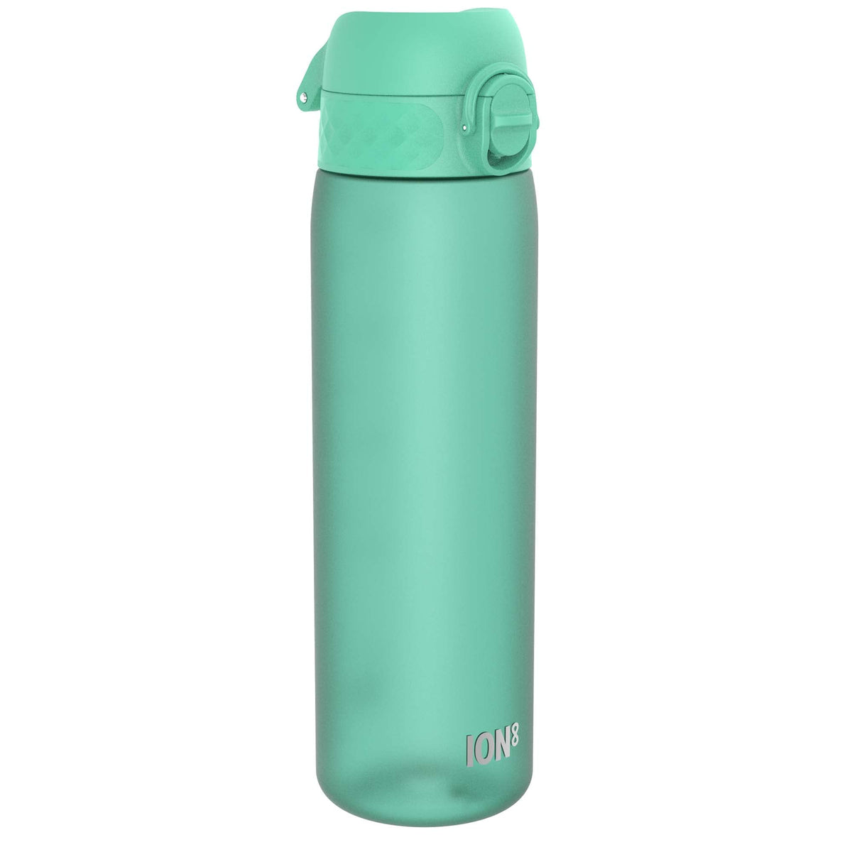Ion8 Water Bottle, 500 ml/18 oz, Leak Proof, Easy to Open, Secure Lock, Dishwasher Safe, Hygienic Flip Cover, Carry Handle, Fits Cup Holders, Easy Clean, Hot Pink