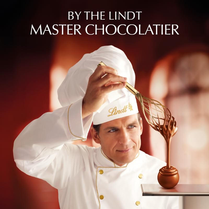 Lindt Lindor White Chocolate Truffles – 200g Box (Approx. 16 Balls) – Smooth Filling – Gift, Birthday, Congratulations Treat