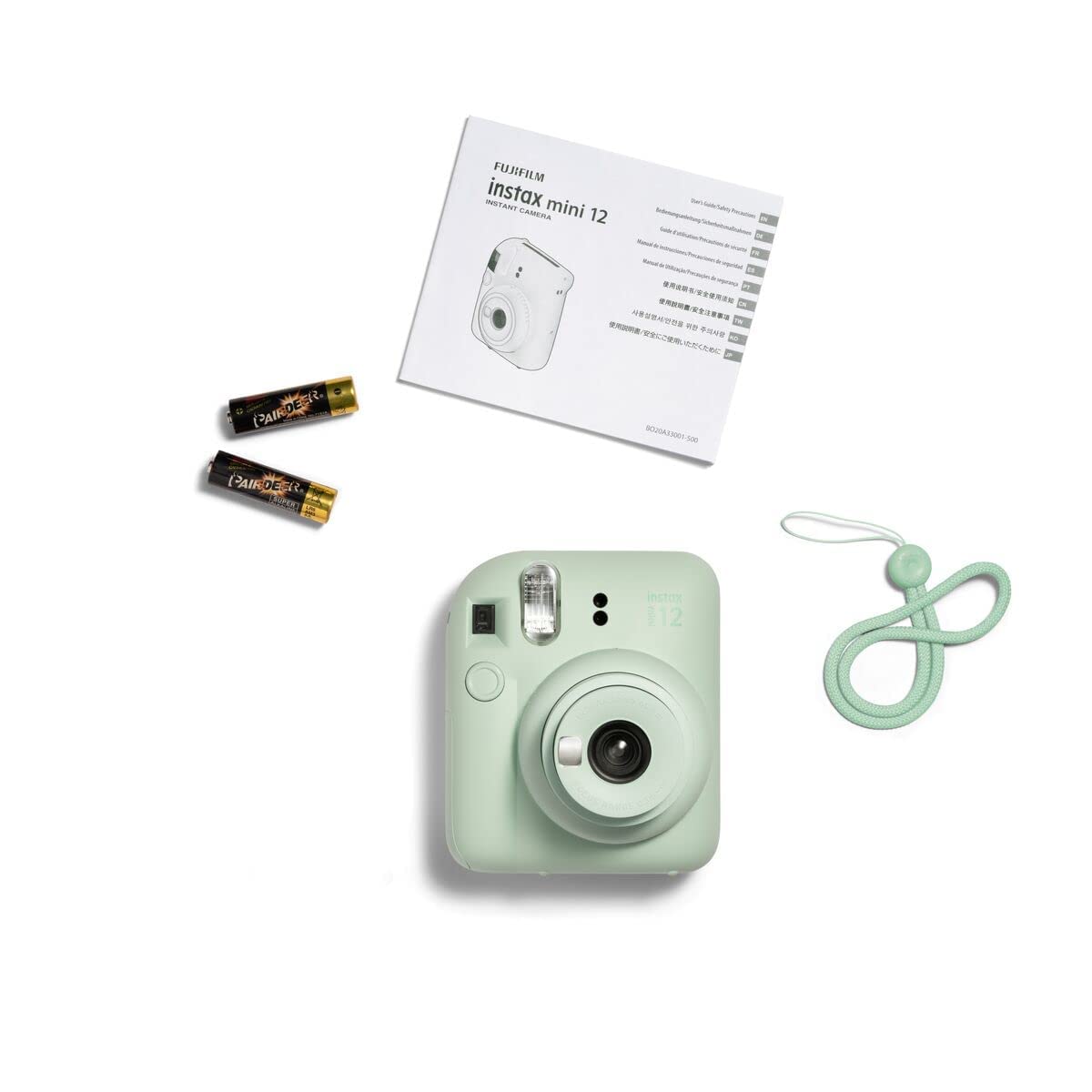 instax mini 12 camera, Clay White