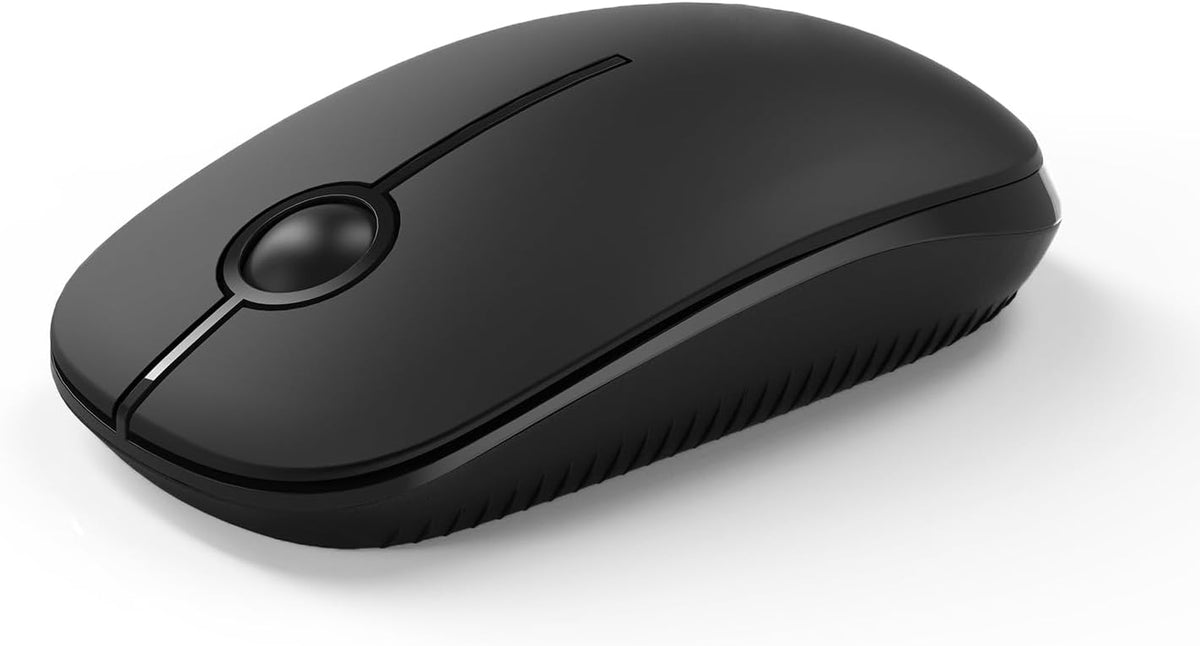 Seenda Wireless Mouse, Silent with 2.4G USB Receiver, Black