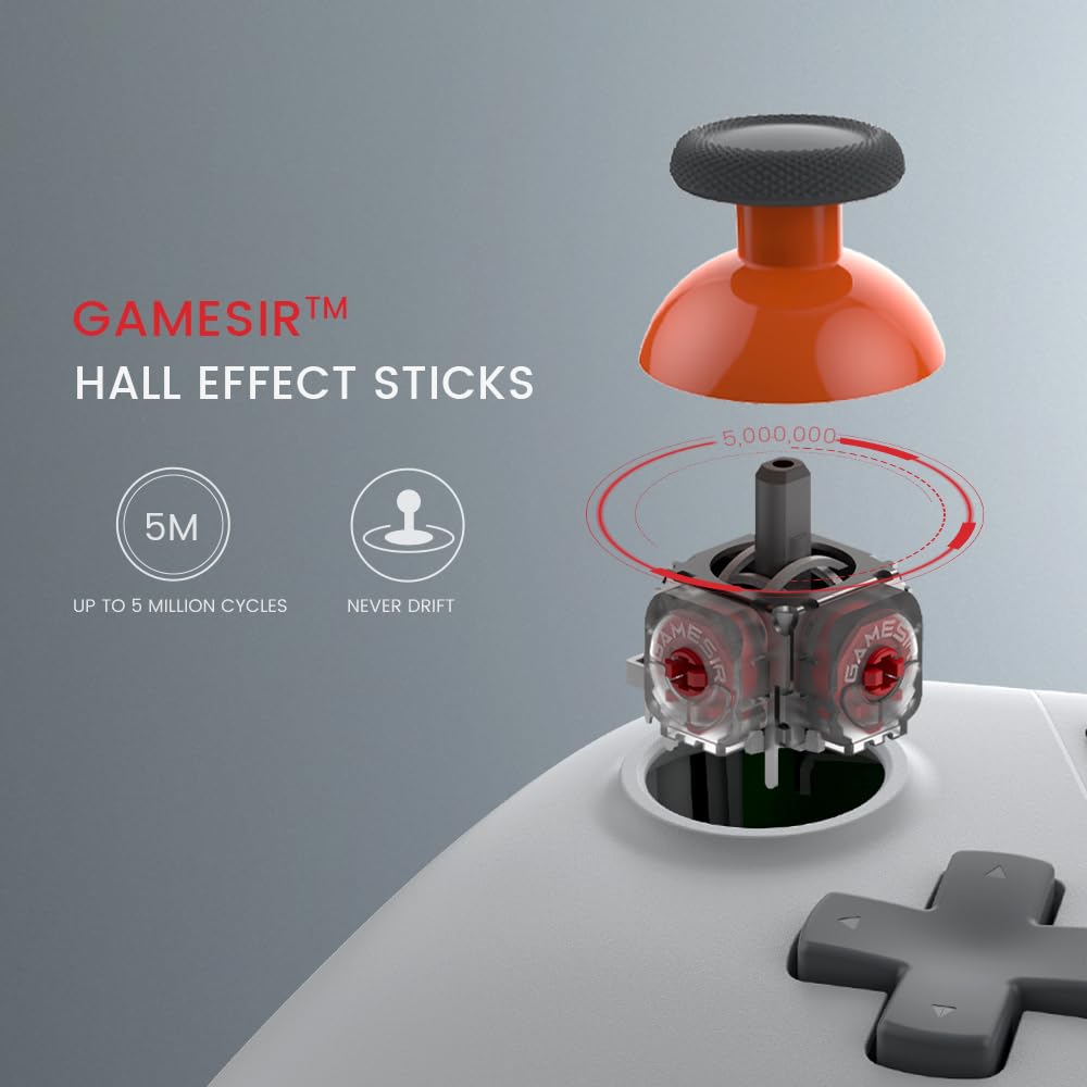 GameSir Nova Lite Wireless Controller for PC, Hall Effect Sticks & Trigger