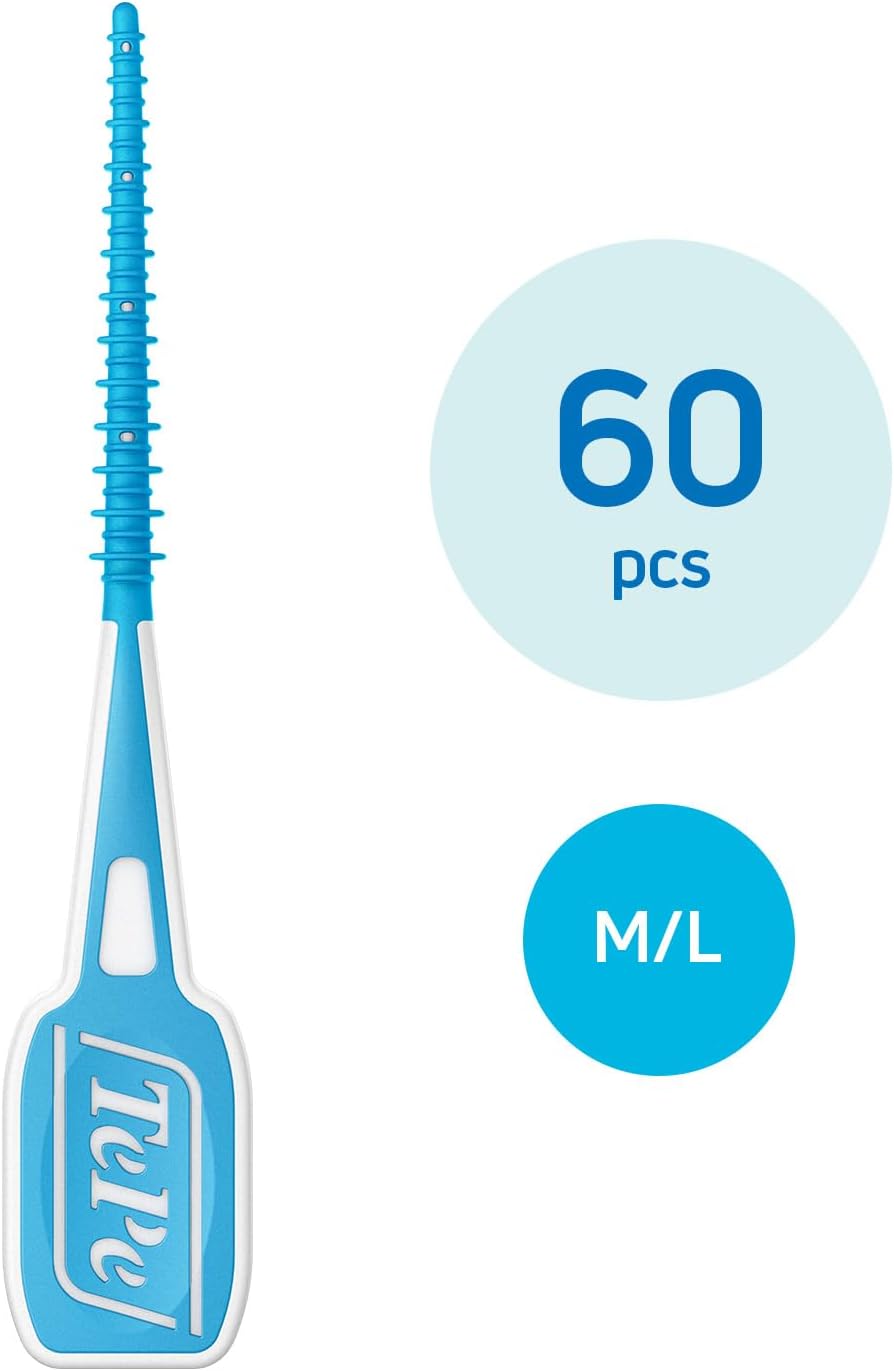 TePe EasyPick Toothpicks, Blue, ISO M-L, 60pcs
