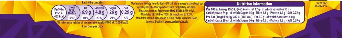 Cadbury Crunchie Single (Pack of 12)