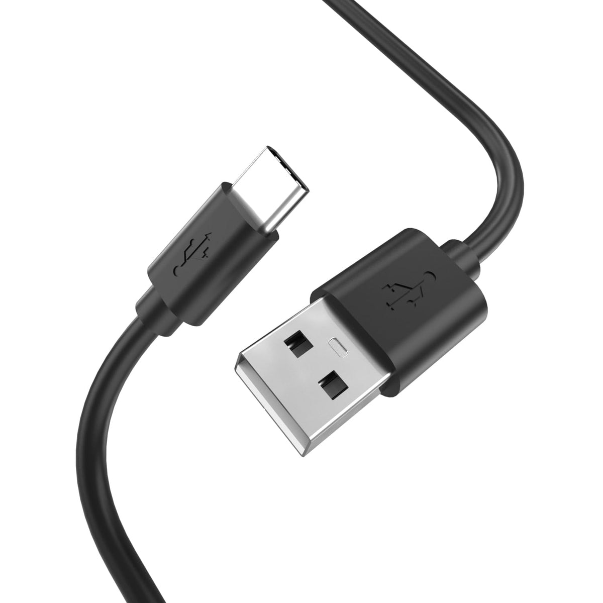 Superer 1.5M White Fit for Sony PS5 Controller Charger USB-C Charging Cable
