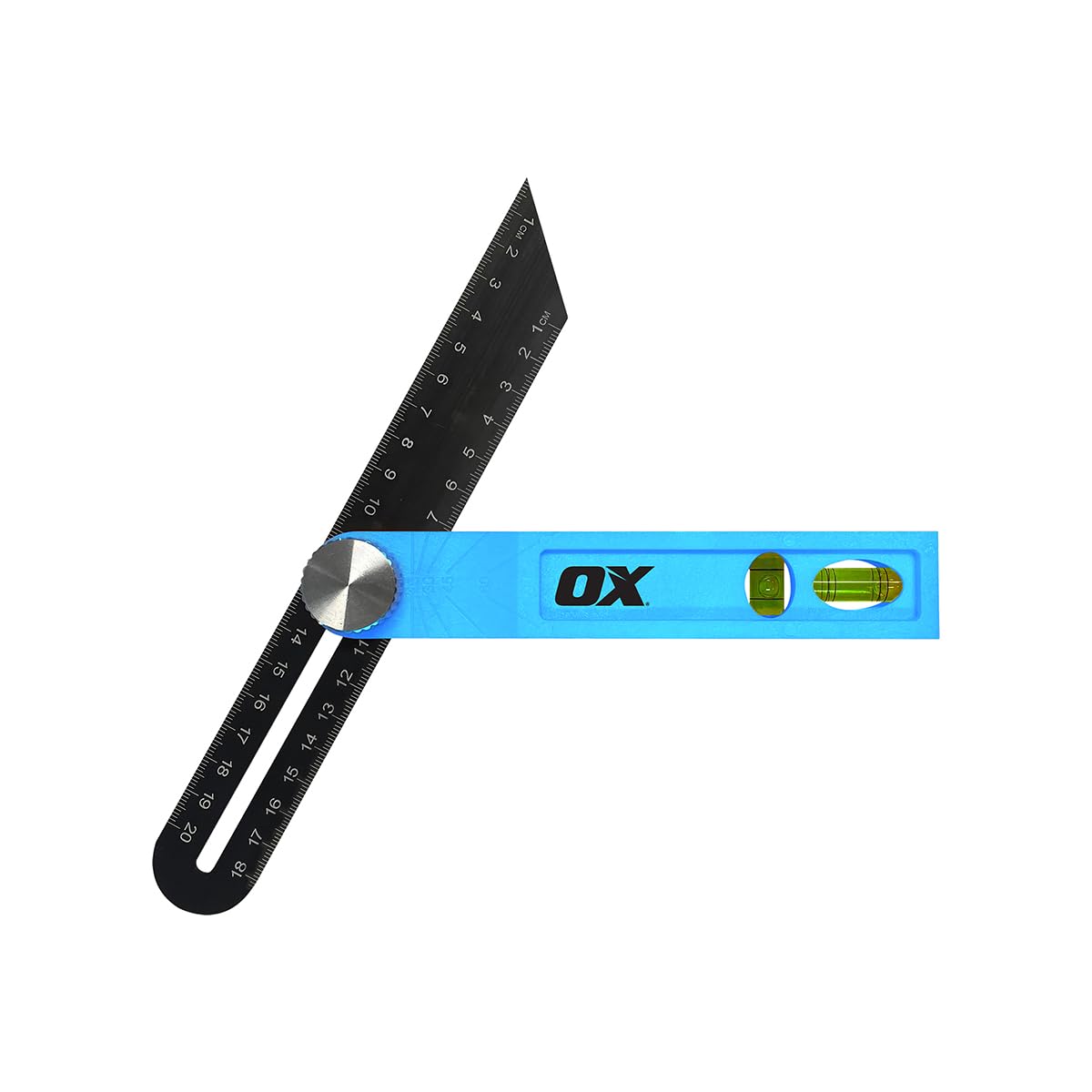 OX Trade Sliding Bevel 200mm – Stainless Steel Bevel Gauge & Angle Finder