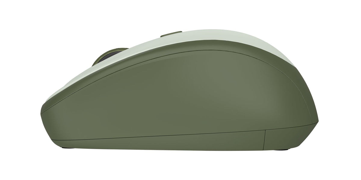 Trust Yvi FX Wireless Mouse with LED Illumination, USB Micro Receiver, RF 2.4 GHz, 800/1600 DPI, Ambidextrous, 8 m Range, Computer Mouse for Laptop, PC and Mac - Pink