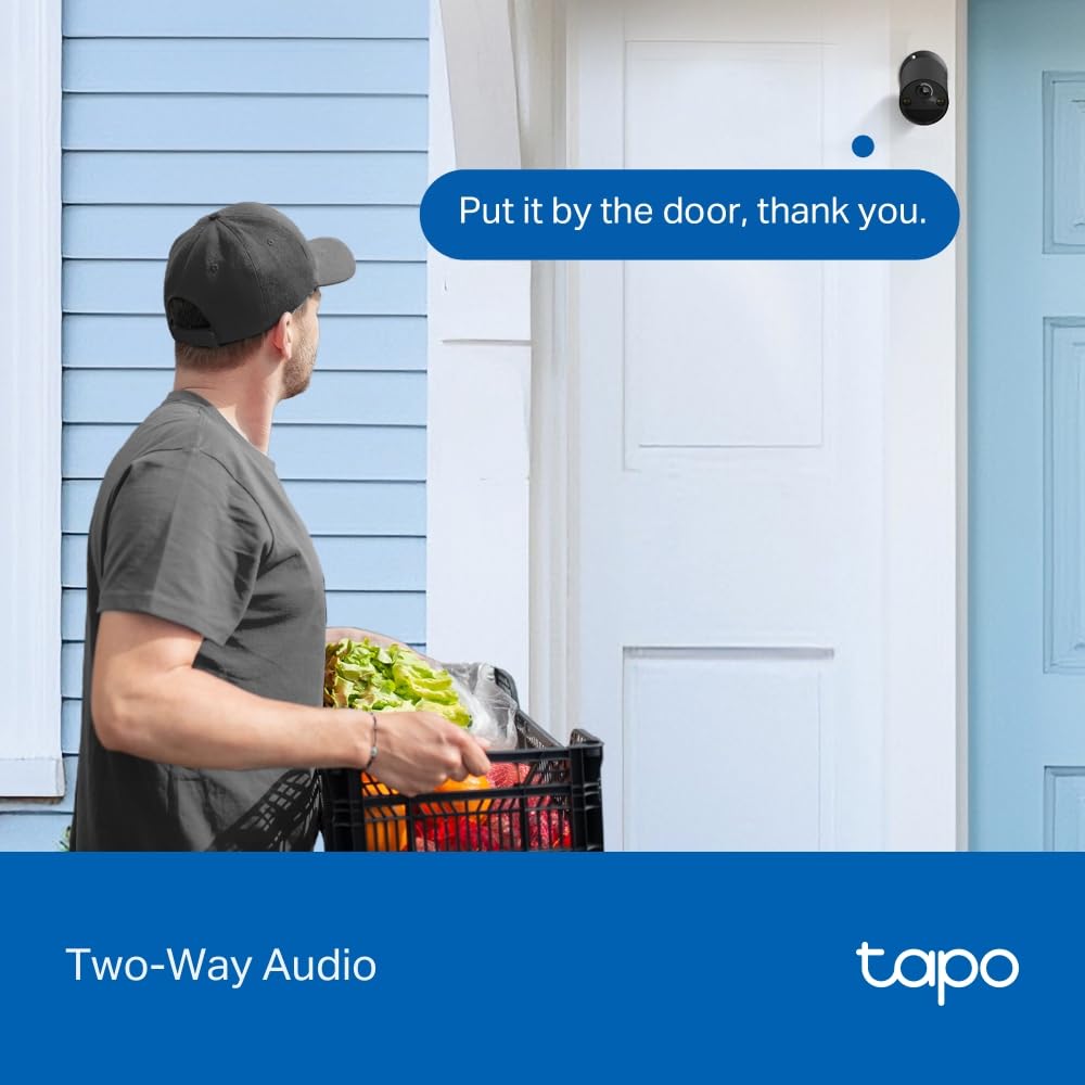 Tapo 2K QHD Wireless Indoor/Outdoor Smart Security Camera