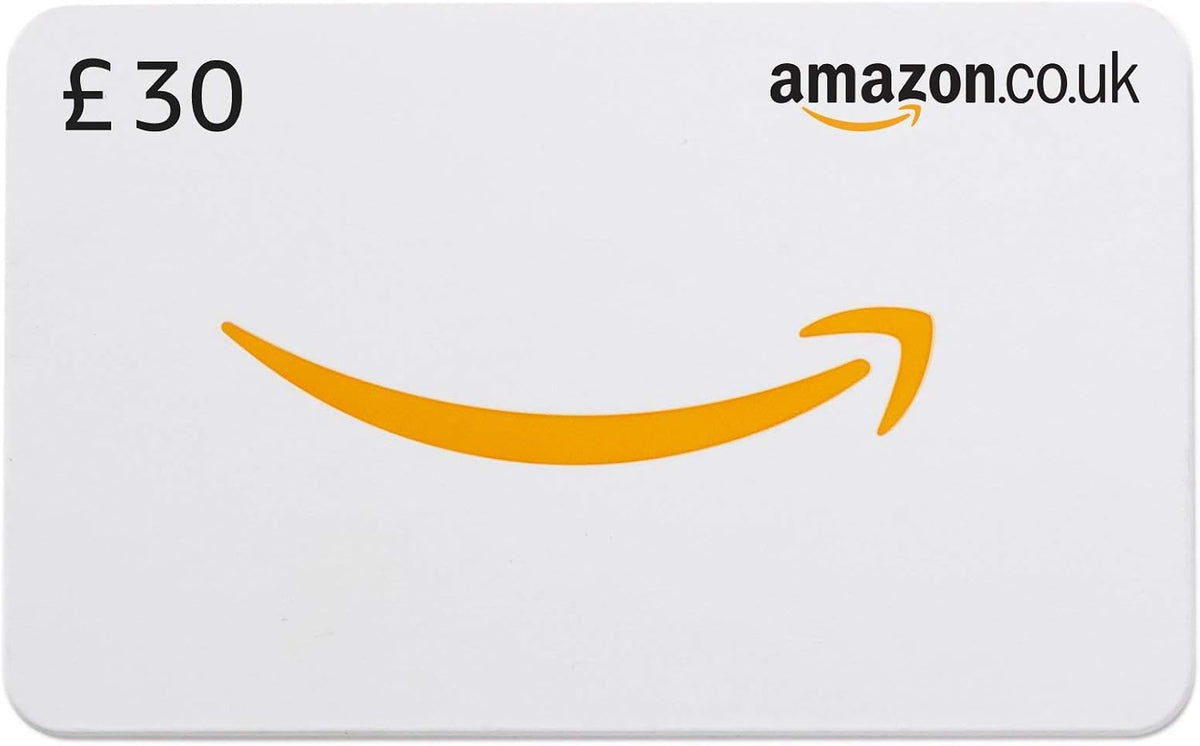 Amazon.co.uk Gift Card for Custom Amount in a Santa Smile Tin