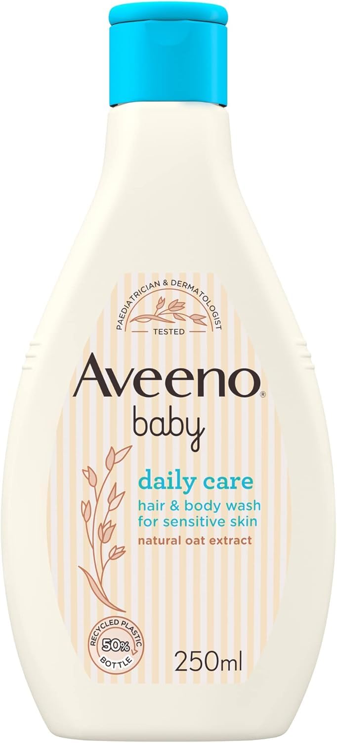Aveeno Baby Daily Care Hair and Body Wash for Sensitive Skin (1 x 400 ml)