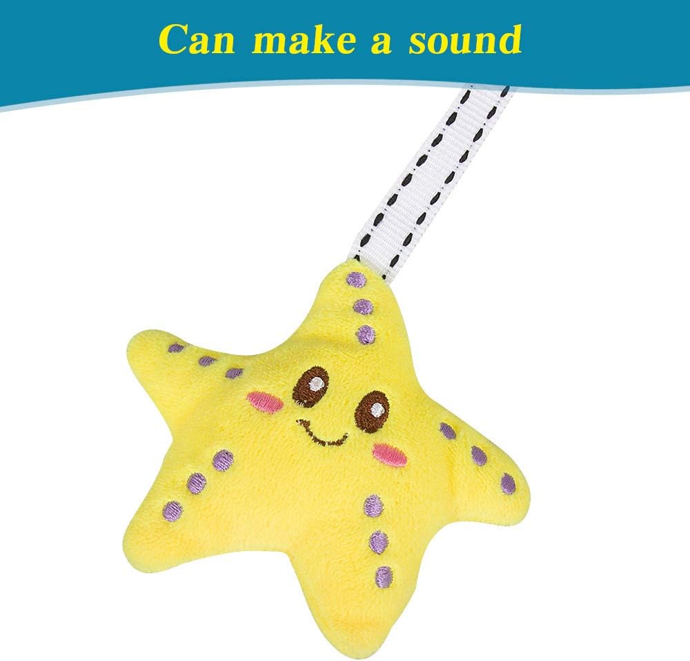 caterbee Baby bassinet toys, Infant & Toddlers cot and Pushchair toy, Travel Arch Stroller toy & Pram Activity toys for indoor and outdoor