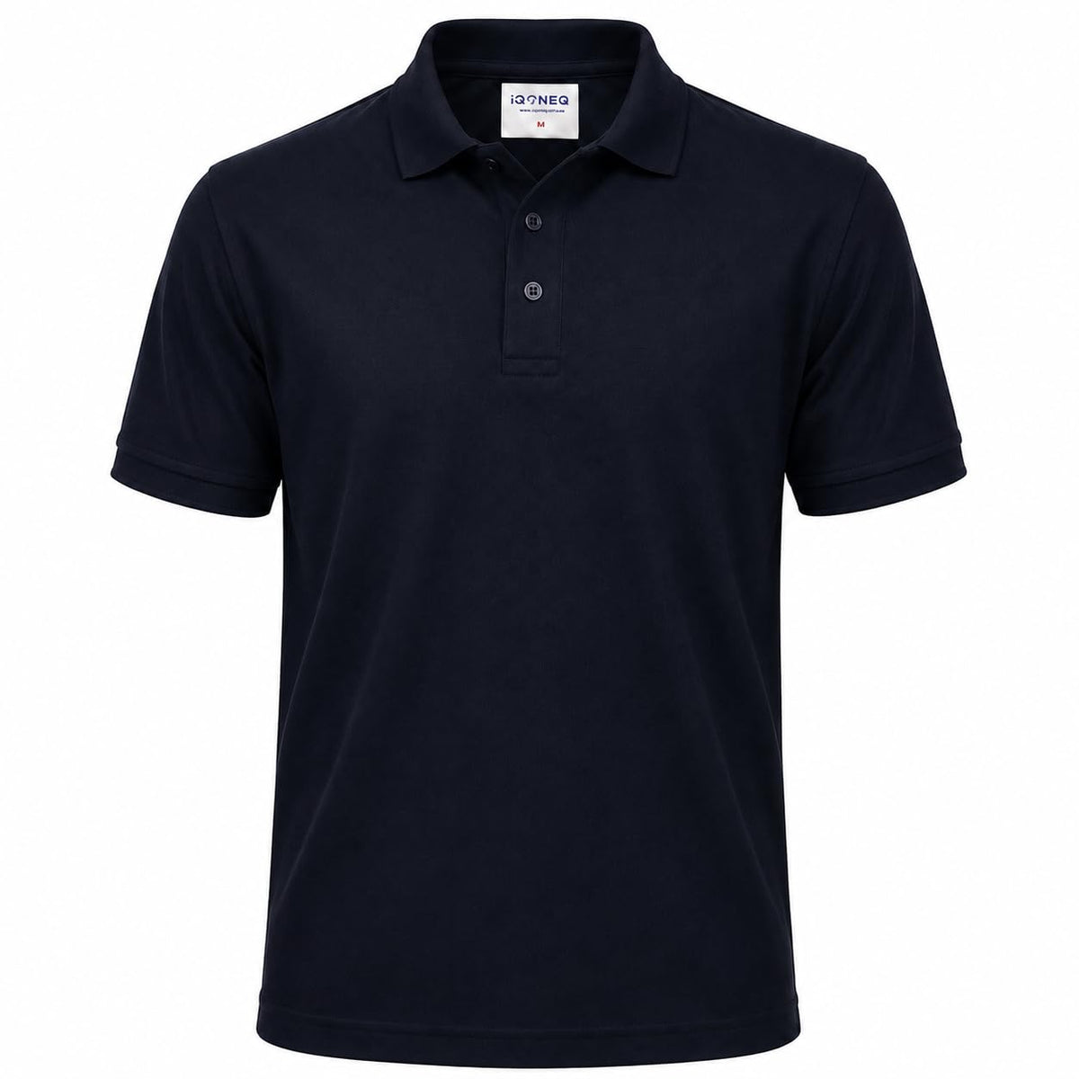Mad Ink Men's Classic Polo Shirt, Short Sleeve Piqué Knit Collared Polo Top, Soft Breathable Comfortable Casual Shirt for Work, Office, Golf, Travel, Leisure & Everyday Wear