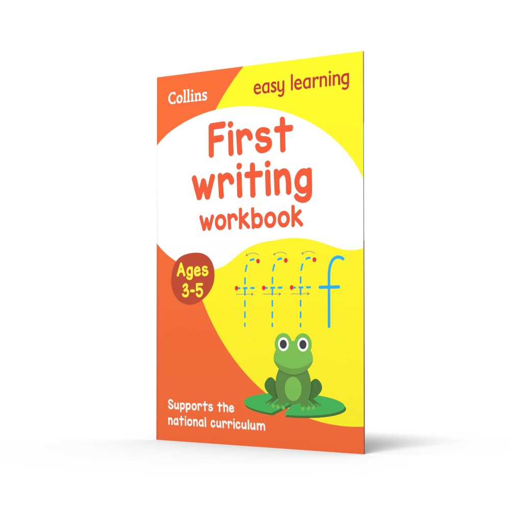 First Writing Workbook Ages 3-5: Ideal for home learning (Collins Easy Learning Preschool)