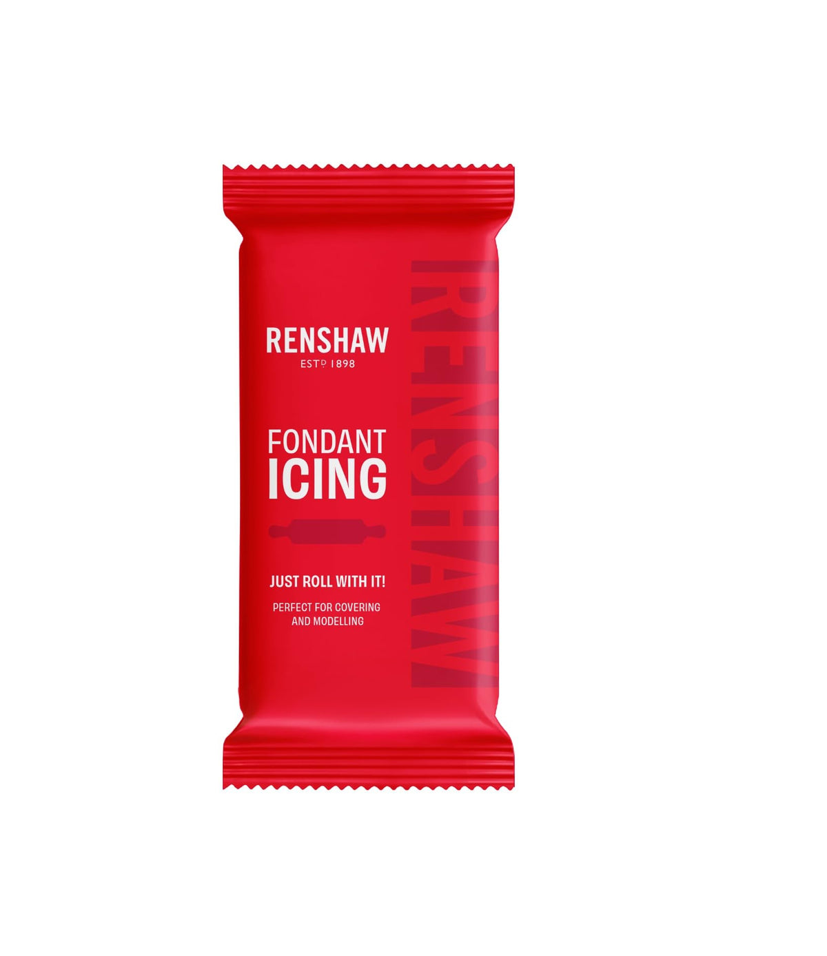 Renshaw White Ready to Roll Fondant Icing, 500 g (Pack of 1)
