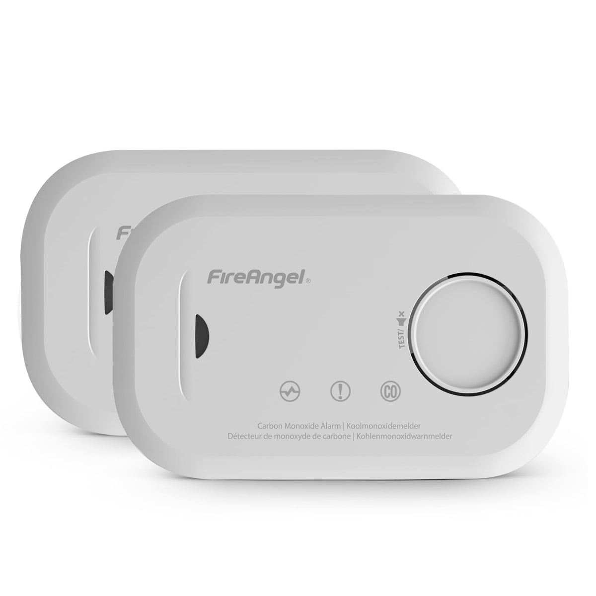 FireAngel SB1-R Smoke Alarm and FA6813 Carbon Monoxide Detector Set
