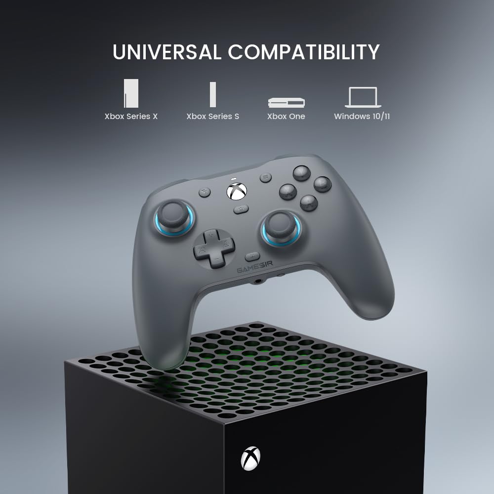 GameSir G7 SE Wired Controller for Xbox Series X|S, Xbox One & Windows 10/11, Plug and Play Gaming Gamepad with Hall Effect Joysticks/Hall Trigger, 3.5mm Audio Jack