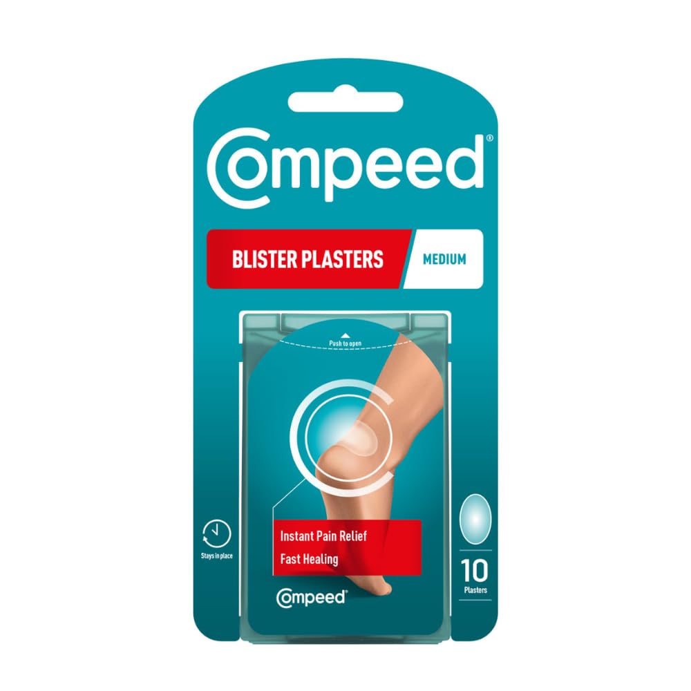 Compeed Medium Blister Plasters, Hydrocolloid, Pack of 12
