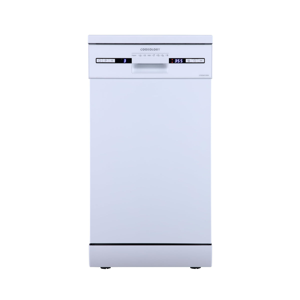Cookology 45cm Slimline Under-Counter Dishwasher - Stainless Steel