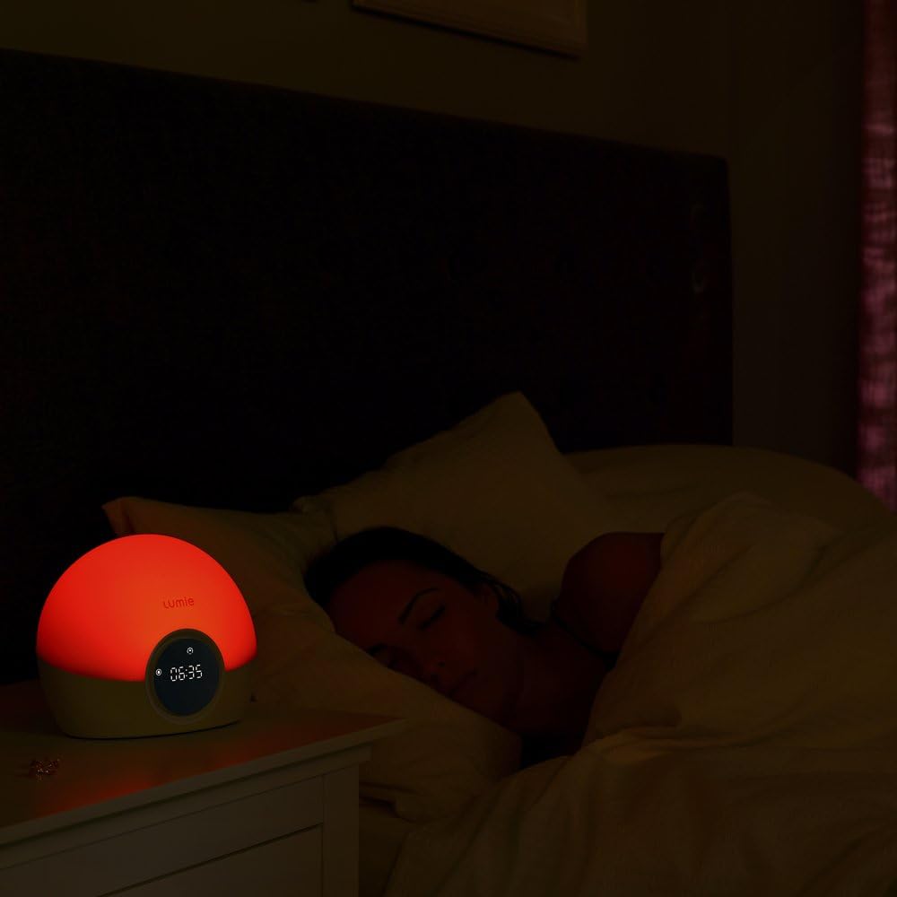 Lumie Bodyclock Spark 100 Wake-Up Light Alarm Clock, White