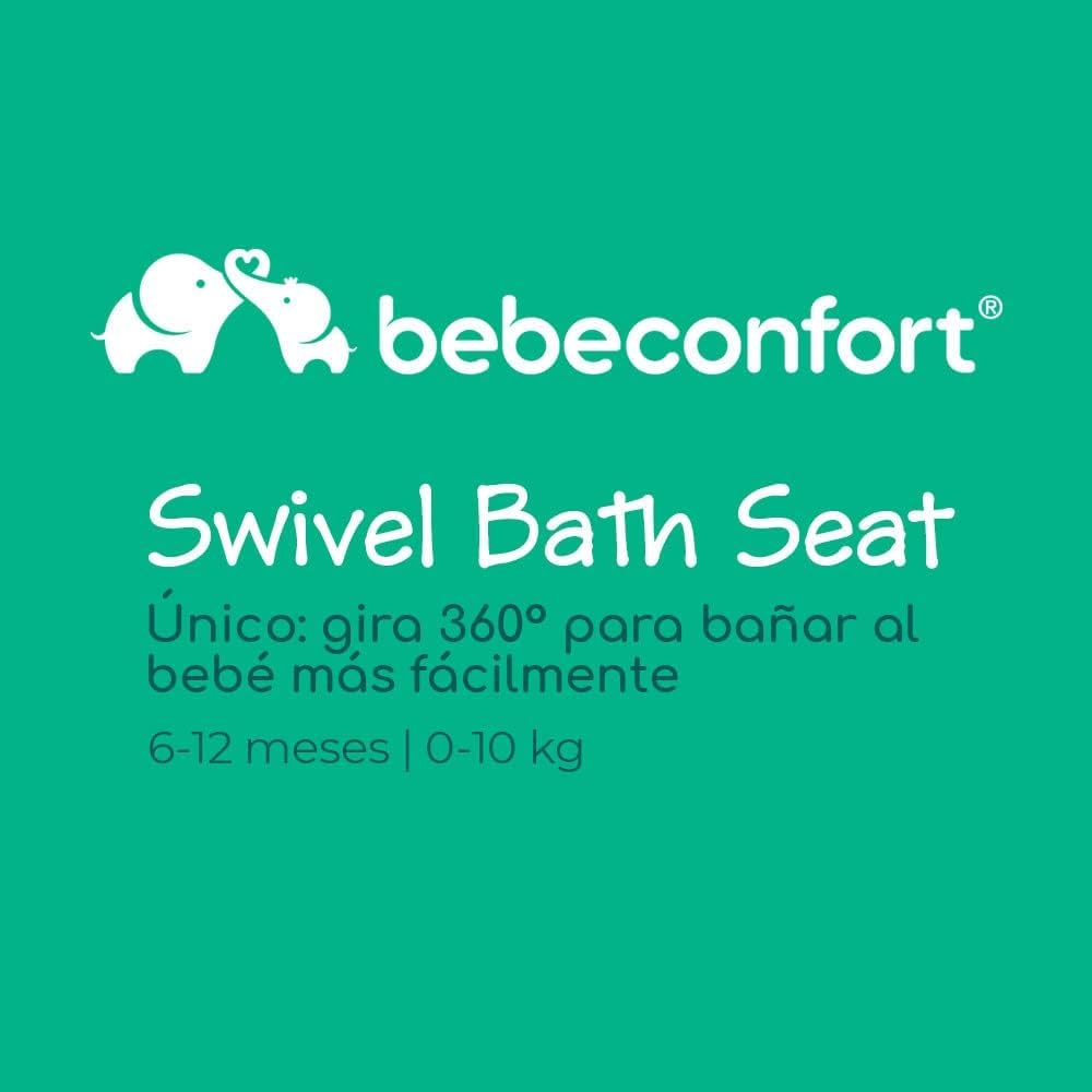 Bebeconfort Playful Swivel Baby Bath Seat, 0–10 kg, Blue