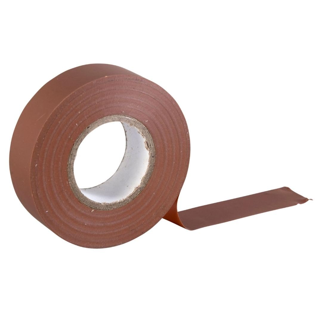 Gocableties Grey Electrical Tape, 19mm x 20m, Strong Self-Adhesive PVC Insulation Tape for Insulating, Repairing and Protecting Electrical Wires, 2 Rolls