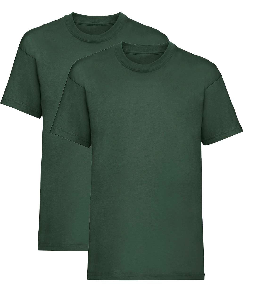 Listers Schoolwear Boys T-Shirt (Pack of 2) 100% Cotton 1-15 Years