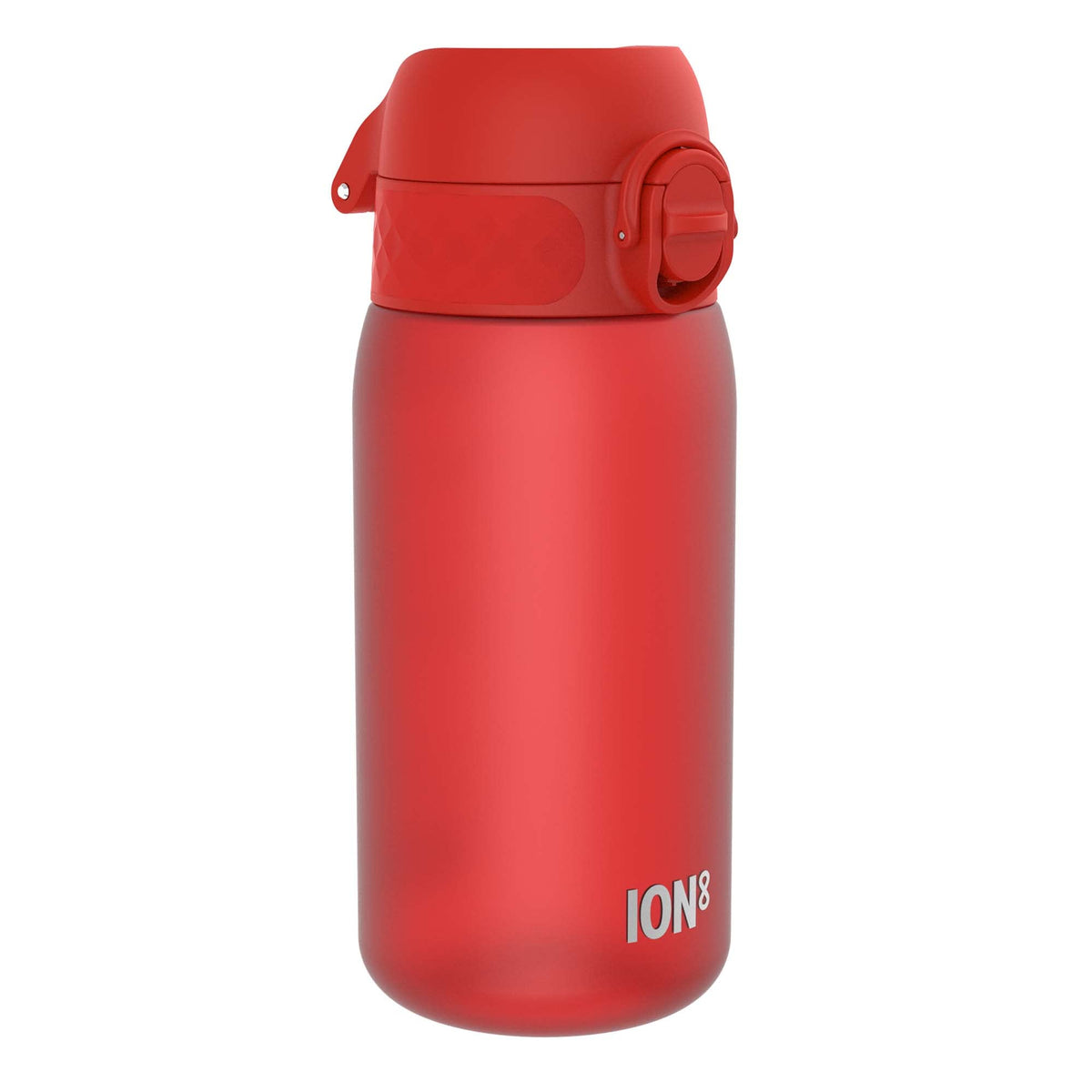 ION8 Kids Water Bottle, 350 ml/12 oz, Leak Proof, Easy to Open, Secure Lock, Dishwasher Safe, Carry Handle, Hygienic Flip Cover, Easy Clean, Odour Free, Rose Pink