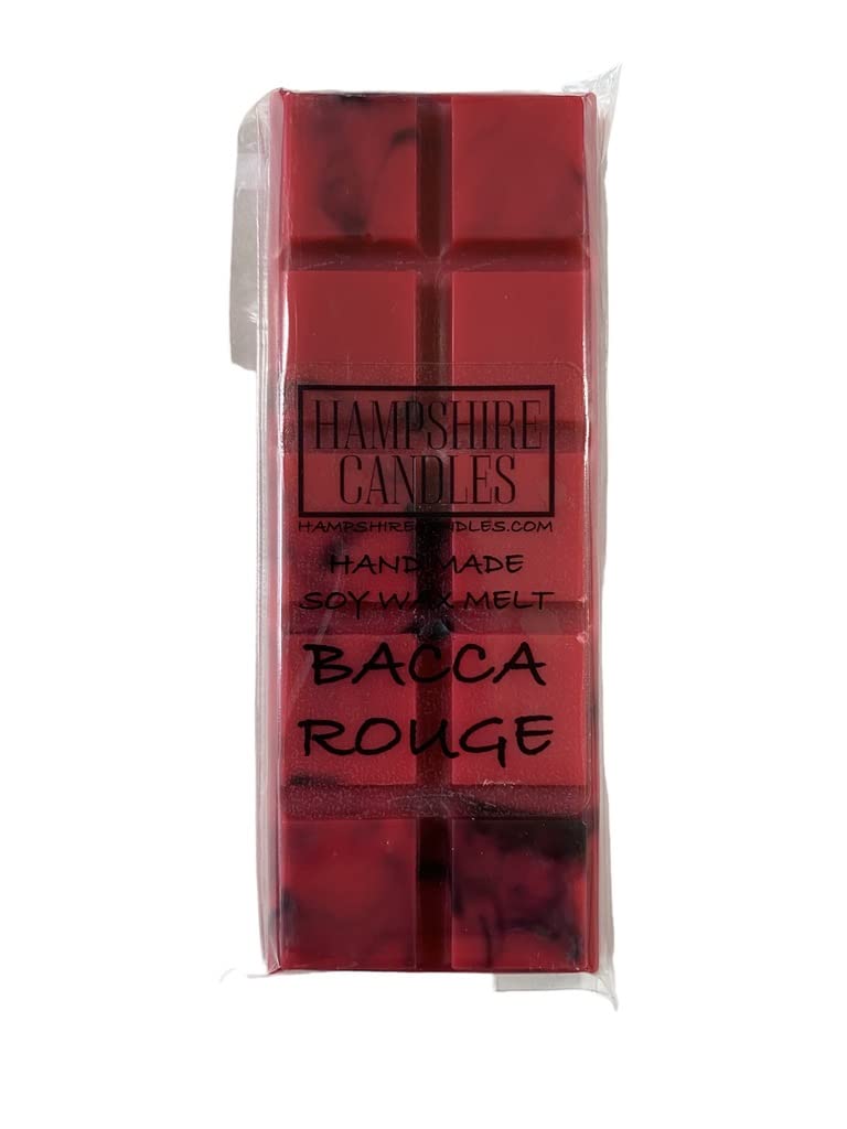White Patchouli Wax Melts | Highly Scented | Eco Soy Wax, Vegan and Cruelty Free | Handmade Snap Bar