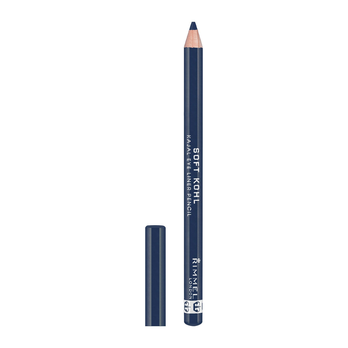 Rimmel Soft Kohl Kajal Professional Eyeliner Pencil Bundle, Intense Long-Lasting Colour, Up to 12 Hours Wear, Smudge Proof, Pack of 3, Jet Black