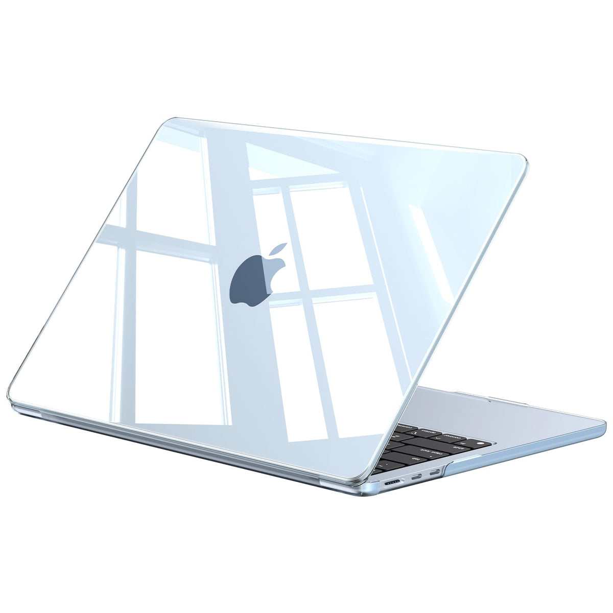 EooCoo for MacBook Neo Case 13 inch 2026 A3404 A18-Pro Crystal Clear
