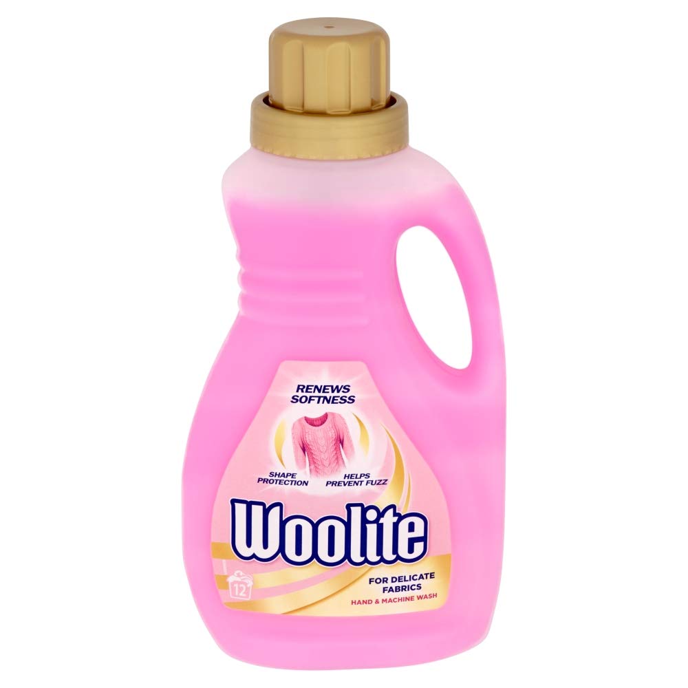 Woolite Laundry Detergent Liquid, 750ml, Pack of 4, For Delicates, Hand & Machine Wash, 48 Washes